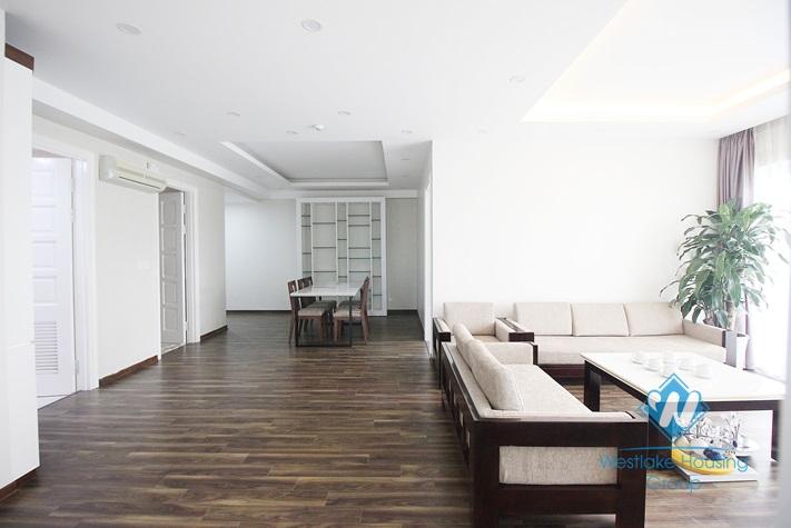 Furnished 3 bedroom apartment for rent in Ciputra E Tower
